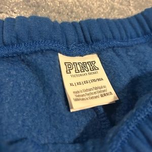 “Pink” Blue sweatpants
